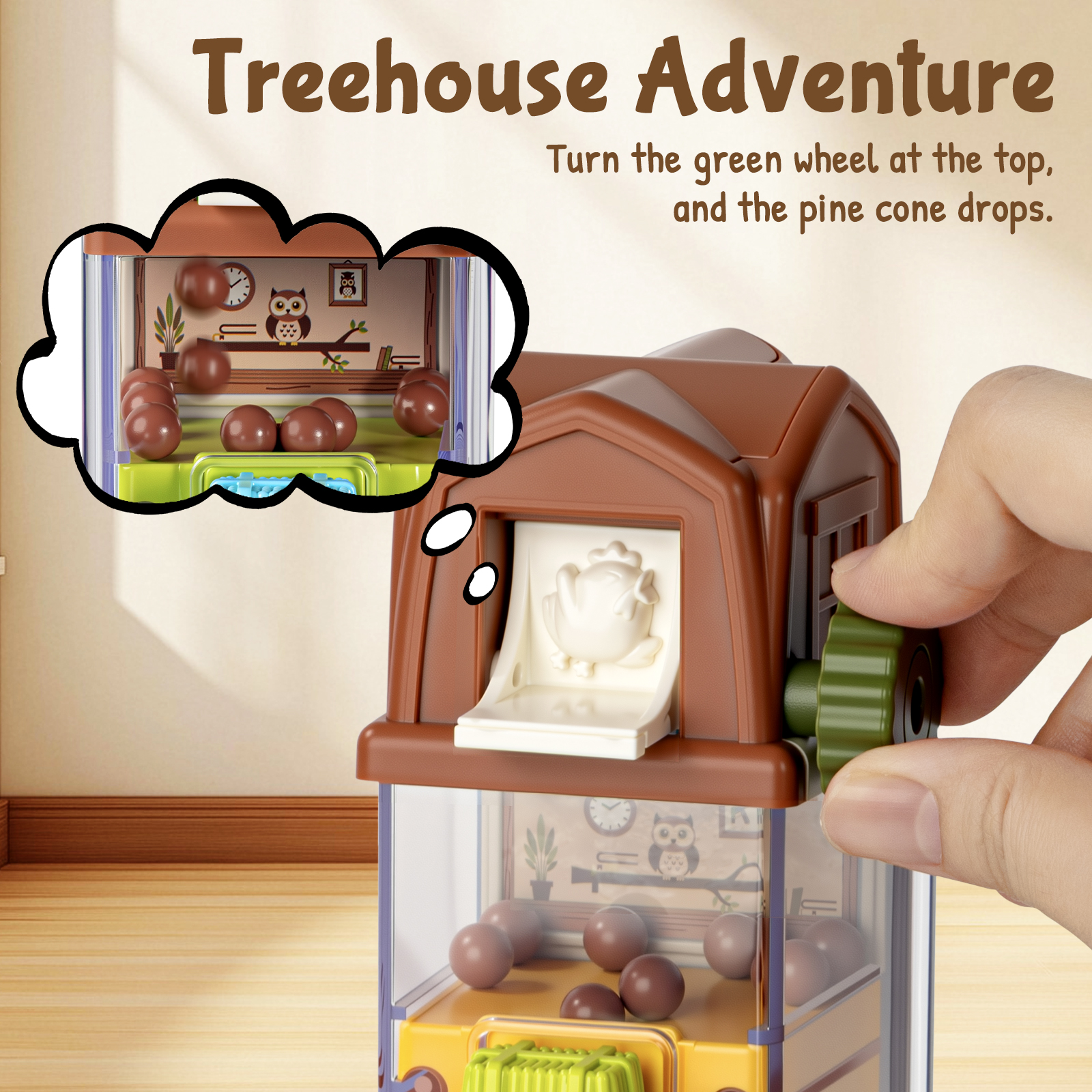 Montessori Toys for 2 3 4 5 6 7 Year Old, Ball Drop Toys for Toddlers 3-5, Activity Cube Educational Learning Toy 5 Fine Motor Activities, Busy Board Sensory Travel Birthday Boys Girls - Image 4